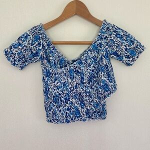 Poupette St. Barth Crinkle Top